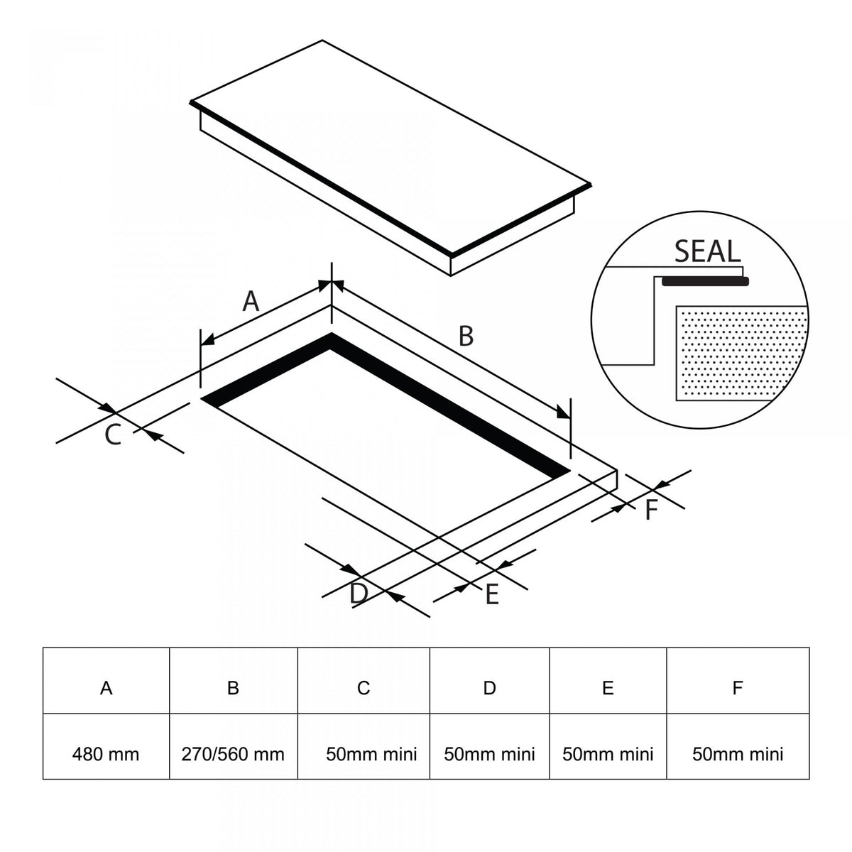 Plită Electrică Samus PSVE-32BG4 | 2900W, 30cm, Touch, Timer