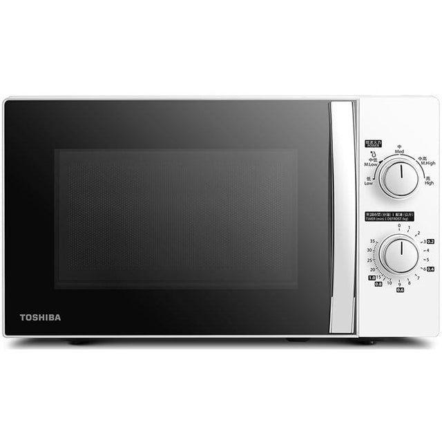 Toshiba Cuptor microunde Cuptor Microunde Toshiba MW-MM20PWH | 20L, 800W, Control Mecanic, LED