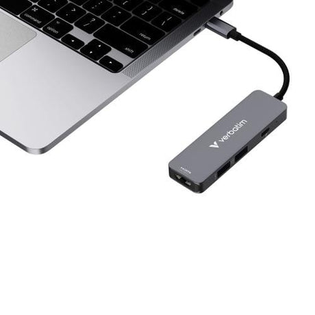 Verbatim Accesorii IT Hub USB-C Verbatim 32155 | 4 Porturi, 4K UHD, 100W PD
