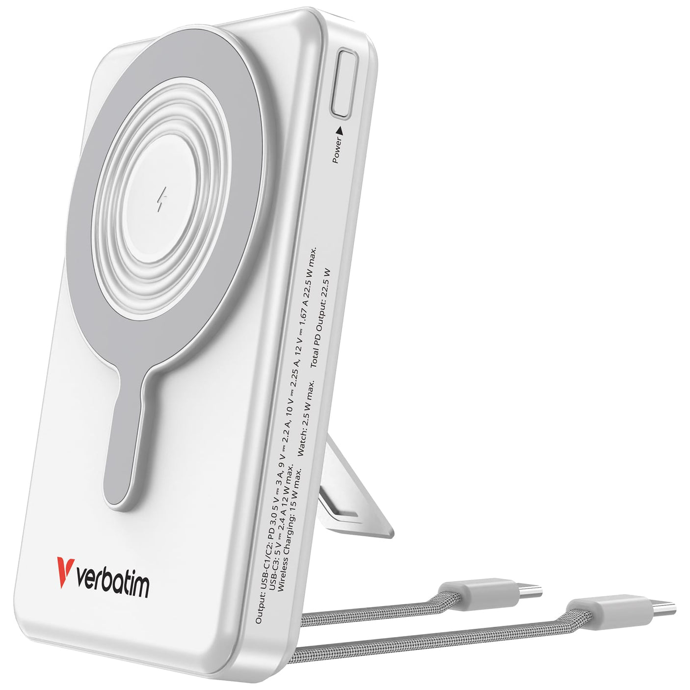 Verbatim Power bank Power Bank Verbatim 32273 | 10000mAh, Wireless