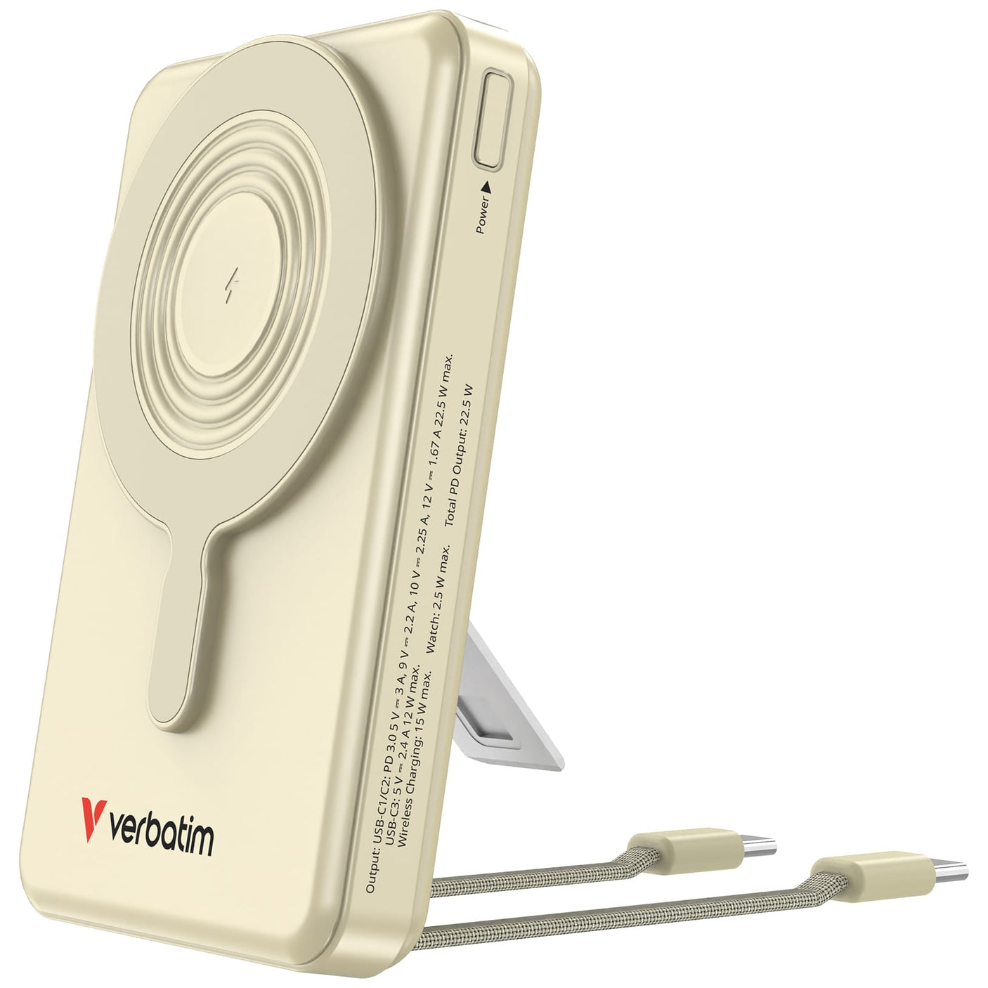 Verbatim Power bank Power Bank Verbatim 32274 | 10000mAh, Wireless