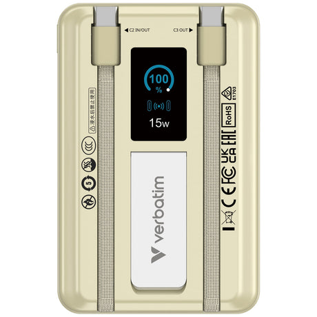 Verbatim Power bank Power Bank Verbatim 32274 | 10000mAh, Wireless