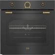 Beko Cuptor incorporabil Cuptor Incorporabil Beko RBIM19200AD | 72L, Clasa A, 8 Programe, Retro Antracit, 59.4x56.7x59.5cm