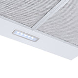 NobeLTek Kitchen Hota traditionala Hota Clasica NobeLTek Kitchen NHO-CL60F15W | 60cm, 300m3/h, LED, Alba