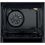 ELECTROLUX Aragaz ELECTROLUX, mixt, HotAir, 4 arzatoare, Gaz + Electric, display, L 60 cm, Grill, alb