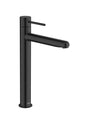 Roca Baterie lavoar Roca, Gama NU, monocomanda, marime XL, levier metalic PIN, cartus ceramic, fara set de evacuare, titanium black, negru