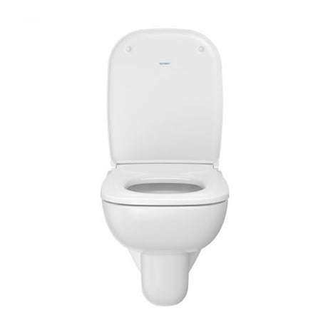 Duravit Vas wc + capac Duravit, Toilet-set w/m D-Code rimless washdown model, incl.s&c, w.SC, suspendat, evacuare orizontala, cu capac (0067390000), soft close, alb