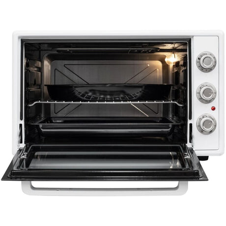 NobeLTek Kitchen Cuptor electric Cuptor Electric NobeLTek NLT FSO60W | 60L, 2000W, Grill, Ventilator, Timer, Alb