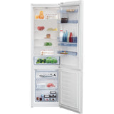 Beko Combina frigorifica Combina frigorifica Beko RCSA406K40DWN | 362L, Dozator apa, No Frost, Clasa E, 59.5x67x202.5cm