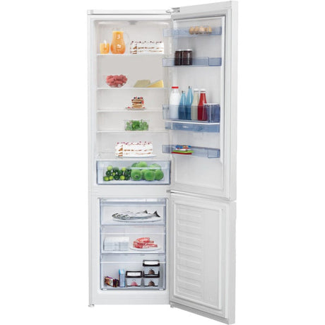 Beko Combina frigorifica Combina frigorifica Beko RCSA406K40DWN | 362L, Dozator apa, No Frost, Clasa E, 59.5x67x202.5cm
