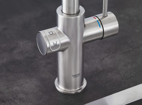 Grohe Accesoriu bucatarie Baterie Bucatarie Grohe Blue Home 31455DC1 | Filtare, Racire, Carbogazoasa, Crom Mat