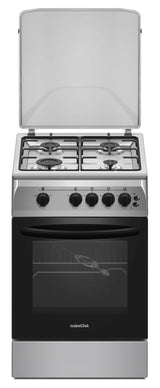 NobeLTek Cooking Aragaz Nobeltek, 50x60, plita si cuptor pe gaz, grill gaz, rotisor, aprindere electrica plita, iluminare cuptor, siguranta plita si cuptor, echipat cu diuze GN, diuze GPL de schimb, front si plita inox, laterale silver