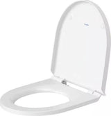 Duravit Capac WC Capac WC Duravit 0020710000 | Dreptunghiular, Alb, Balamale Inox