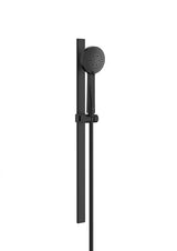 Roca Coloana de dus Roca, Gama Stella, para cu 3 jeturi, suport mobil, bara dus 70cm, furtun 1.7m, negru