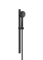 Roca Coloana de dus Roca, Gama Stella, para cu 3 jeturi, suport mobil, bara dus 70cm, furtun 1.7m, negru
