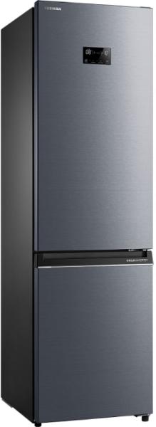 Toshiba Combina frigorifica Combina Frigorifica Toshiba GR-RB500WE-PMJ(06) | 378L, No Frost, Clasa E, LED, Morandi Grey, 59.5x66x201.8cm
