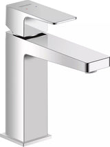 Duravit Baterie lavoar Duravit, Manhattan single lever bas. mixer M with pull-rod, monocomanda, marime M, cartus ceramic, fara set de evacuare, crom