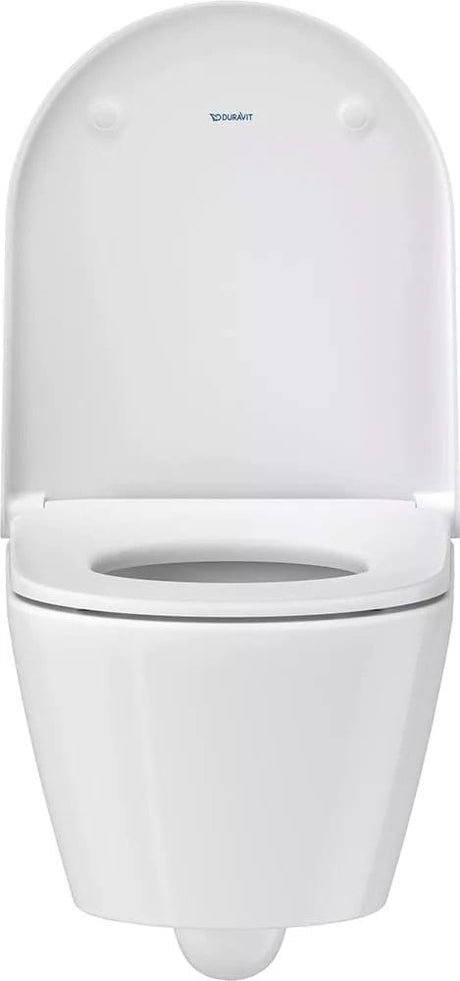 Duravit Vas wc Duravit, Toilet wm compact 480 mm D-Neo, white,rimless,wd-model,Durafix incl, suspendat, evacuare orizontala, fara capac (0021690000), fixare ascunsa, alb