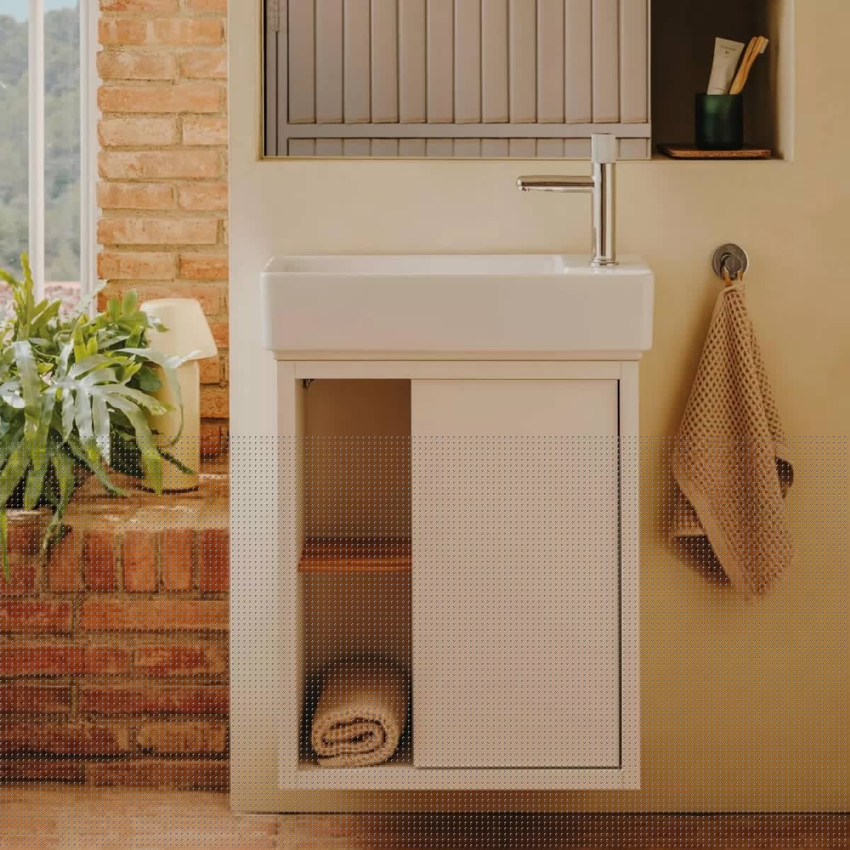 Roca Baterie lavoar Roca, Gama NU, monocomanda, marime S, levier metalic Stripes, cartus ceramic, fara set de evacuare, crom
