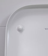 Duravit Capac WC Capac WC Duravit Happy D.2 0064590000 | Soft Close, Balamale Inox, Dreptunghiular, Alb