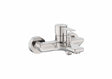 Roca Baterie cada Roca, Gama Targa, cartus ceramic, levier metalic, diverter, monocomanda, crom mat