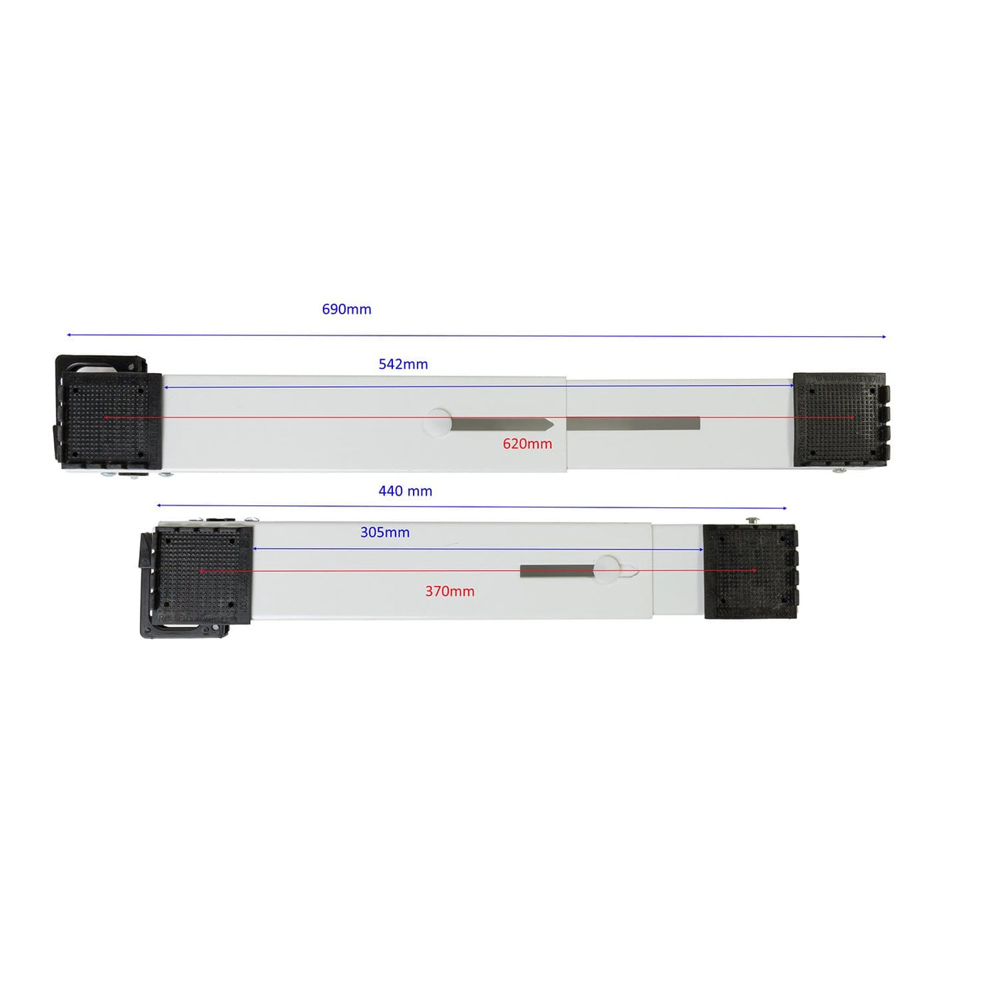 Roller Accesoriu bucatarie Role Transport Roller 00665 | 2buc, 300kg, 5x8x37-62cm, Universal