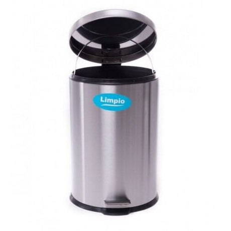 Limpio Cos gunoi Cos Gunoi Limpio CX-12L | Inox Satinat, 12L, Pedala