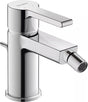 Duravit Baterie bideu Duravit, B.2 Single lever bidet mixer, monocomanda, cartus ceramic, set evacuare cu tija, crom