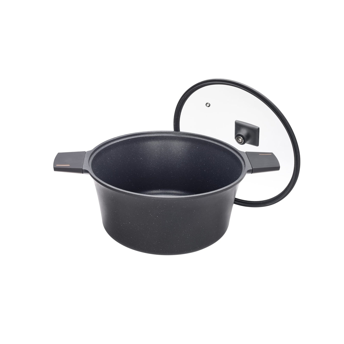 NeoKlein Oala Oala NeoKlein PHHO-CS28 | 28cm, Inductie, Capac Sticla, Neagra