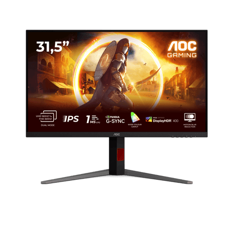 AOC Monitor PC Monitor AOC U32G4U | 31.5", IPS, 4K UHD, 160Hz, Negru