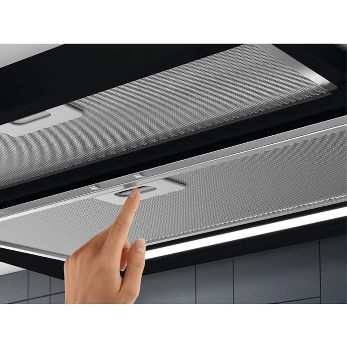 Electrolux Hota incorporabila telescopica ELECTROLU, 1 motor, 600 m3/h, L 60 cm, negru