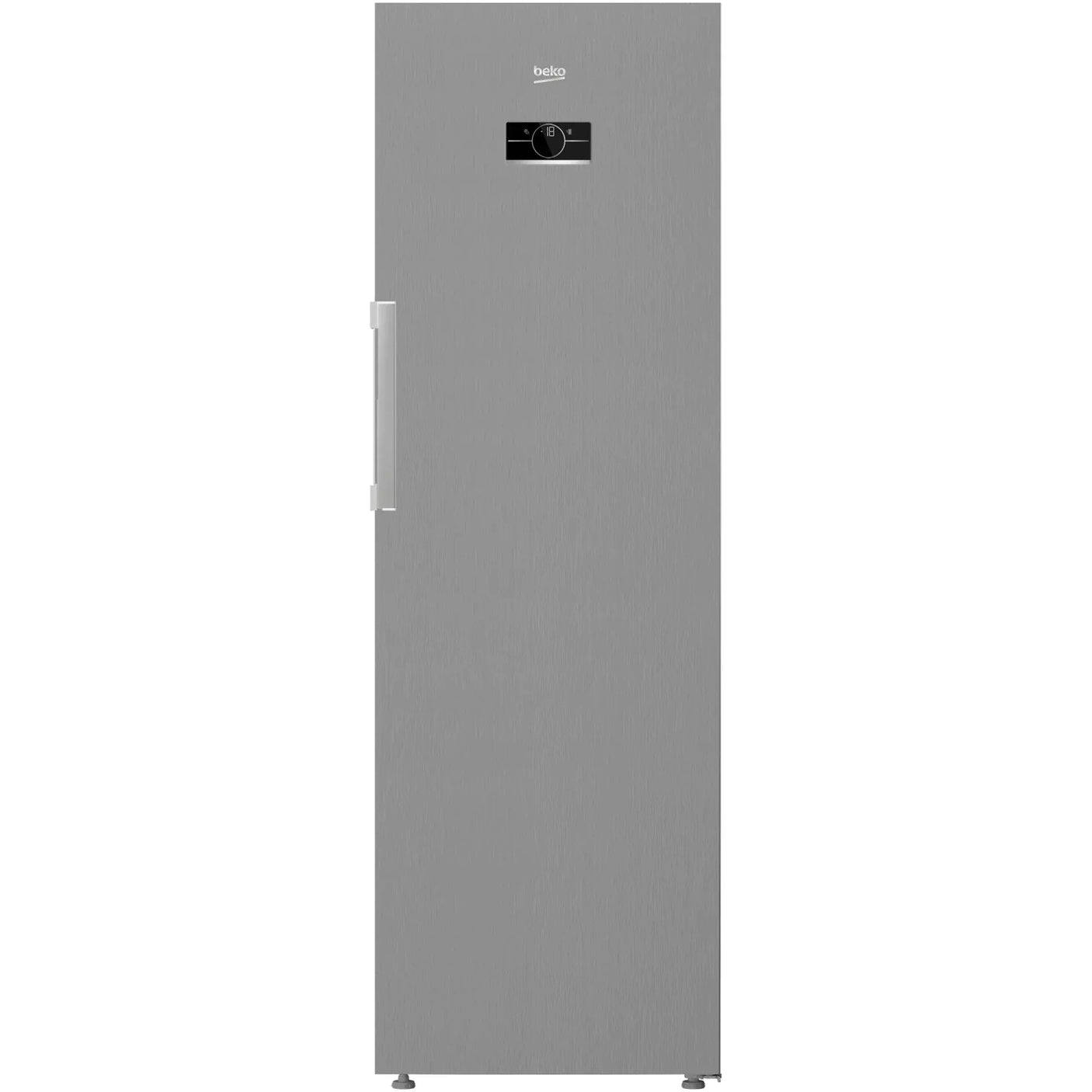 Beko Congelator vertical Congelator Vertical Beko B5RFNE314XB | 286L, NoFrost, Clasa E, Display