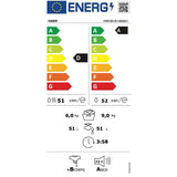 Masina de spalat cu uscator Haier HWD90-B14959U1-S | 9/6kg, 1400RPM, Direct Motion, Wi-Fi, Clasa A, Alb