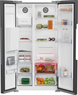 Beko Side by side Frigider Side by Side Beko GN162340XBRN | 571l, Clasa E, NoFrost, HarvestFresh