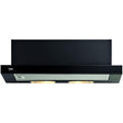 Beko Hota telescopica Hota Telescopica Beko CTB6250B | 60cm, 420m3/h, LED, Sticla Neagra