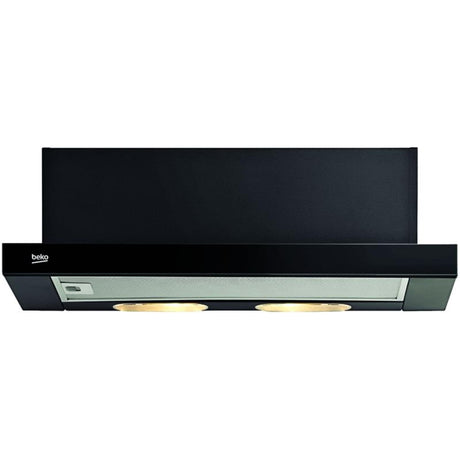 Beko Hota telescopica Hota Telescopica Beko CTB6250B | 60cm, 420m3/h, LED, Sticla Neagra