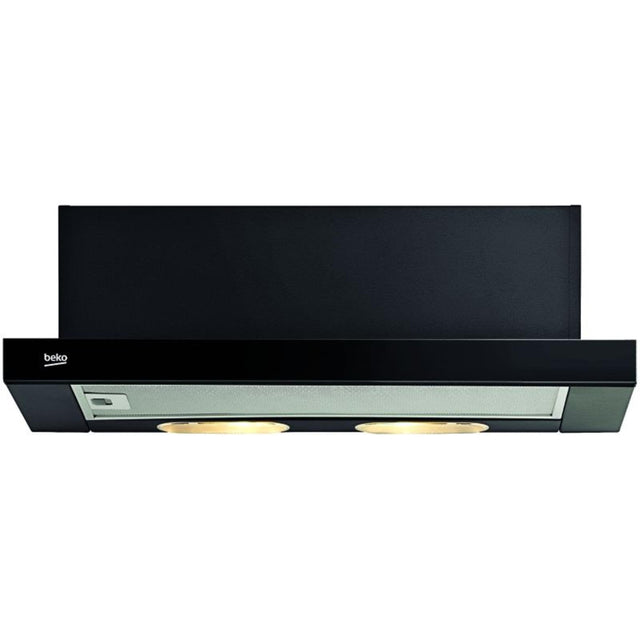 Beko Hota telescopica Hota Telescopica Beko CTB6250B | 60cm, 420m3/h, LED, Sticla Neagra