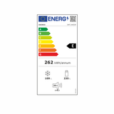 Combina frigorifica Total No Frost Daewoo, volum net 344 (235+109) litri , clasa E, Inverter display pe usa, Alb