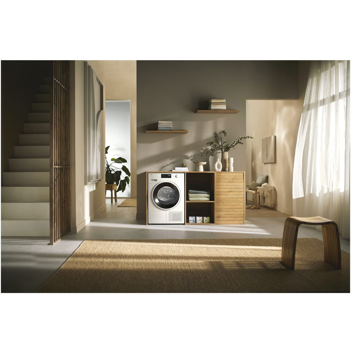 Miele Uscator de rufe Uscator de rufe Miele TWC 640 WP | 8 kg, DirectSensor, Miele@home, EcoDry