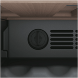 HAIER Racitor de vinuri HAIER, 42 sticle, conectivitate WiFi, clasa G, LED, dual zone, usa reversibila, H 82 cm, negru