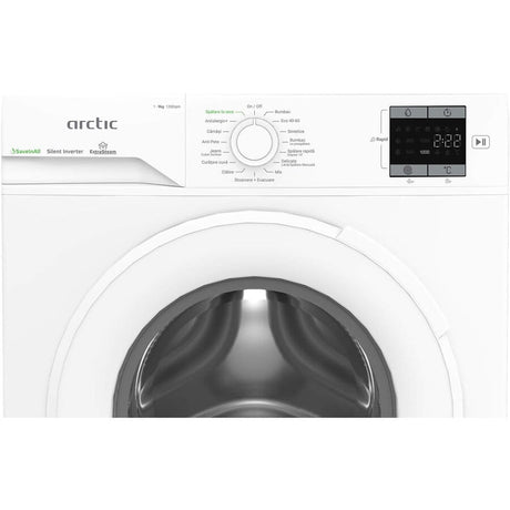 ARCTIC Masina de spalat rufe Masina de spalat rufe Arctic APLM1WFSU19210W | 9kg, 1200RPM, Inverter, Steam, A