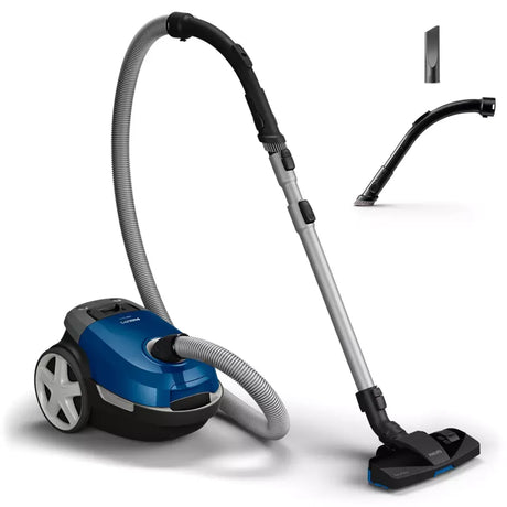 Philips Aspirator cu sac PHILIPS Series 3000, 3l, 650W, 79 dB, albastru-negru