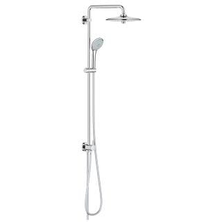 PC-Doc.ro Sistem de iluminare Sistem de dus Grohe Euphoria 27932000 | Termostat, 150mm, 2 jeturi, EcoJoy