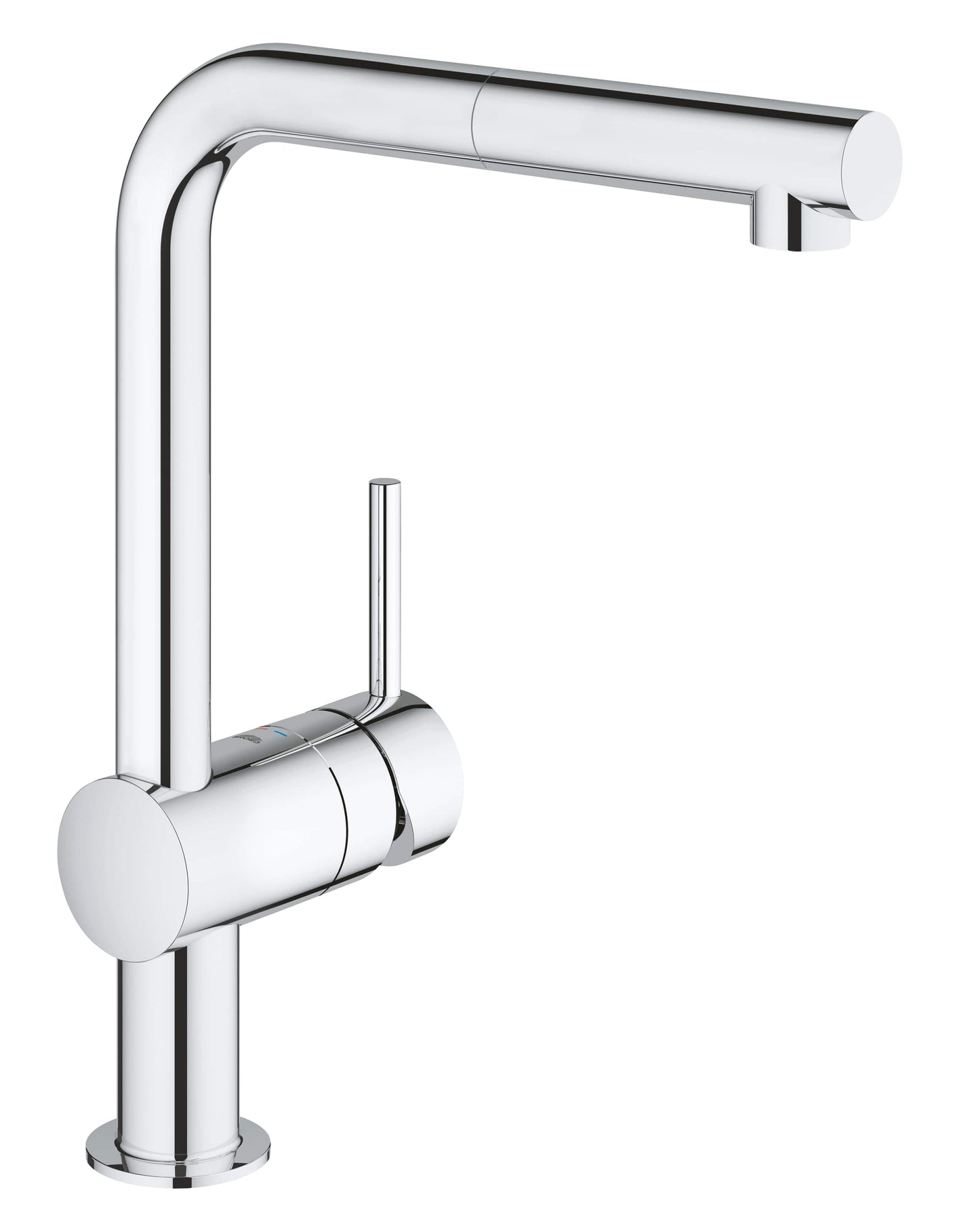 Grohe Baterie chiuveta Baterie Bucatarie Grohe 32168000 | Minta, Monocomanda, Dus Extractabil, Pipa Inalta, Crom