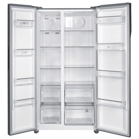 Beko SBS Side-by-Side Beko GNO5323XPN | 532L, NeoFrost, Clasa D, Inox