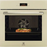 ELECTROLUX Cuptor incorporabil Electrolux LOE8F38S, Electric,Autocuratare catalitica, Control touch, 99 de programe predefinite, Inchidere amortizata a usii, volum net 72 L, Clasa A+, Culoare Sampanie