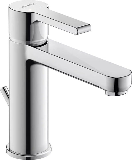 Duravit Baterie lavoar Duravit,B.2 Single lev.basin mixer M w.PR, monocomanda, marime M, cartus ceramic, set evacuare cu tija, crom