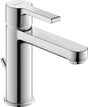 Duravit Baterie lavoar Duravit,B.2 Single lev.basin mixer M w.PR, monocomanda, marime M, cartus ceramic, set evacuare cu tija, crom