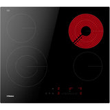 Hansa Plita incorporabila Plita incorporabila Hansa BHC62516 | 60 cm, Ceramica electrica, 4 zone, 2 zone extinse