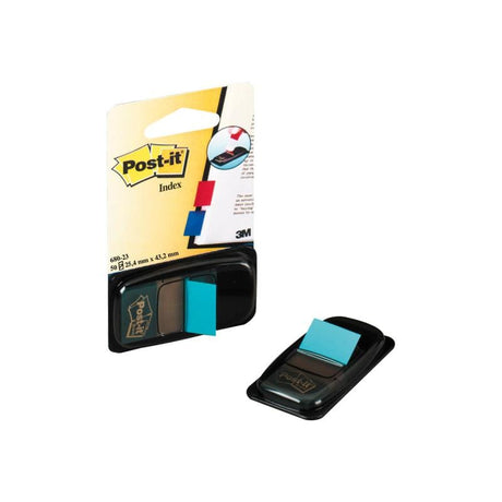 3M Benzi index autoadezive 3M Post-it 680-23 cu dispenser, repoziționabile pentru organizarea documentelor